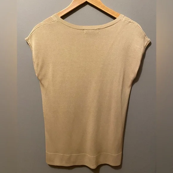 Banana Republic Tan Blouse (Size Small) - Picture 2 of 3